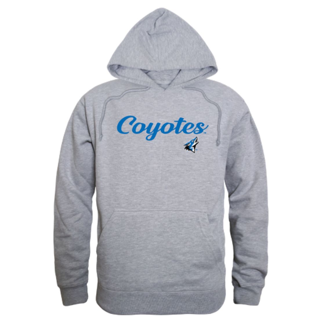 CSUSB California State University San Bernardino Coyotes Mens Script Hoodie Sweatshirt Black-Campus-Wardrobe