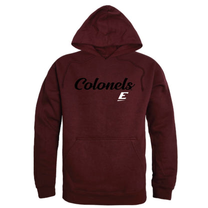 EKU Eastern Kentucky University Colonels Mens Script Hoodie Sweatshirt Black-Campus-Wardrobe