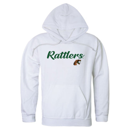 FAMU Florida A&M University Rattlers Mens Script Hoodie Sweatshirt Black-Campus-Wardrobe