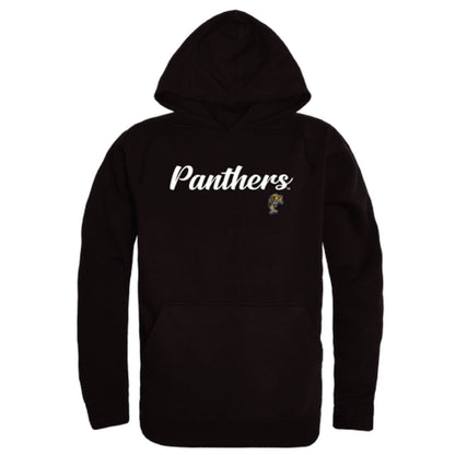 FIU Florida International University Panthers Mens Script Hoodie Sweatshirt Black-Campus-Wardrobe
