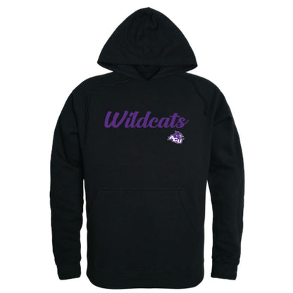 ACU Abilene Christian University Wildcats Mens Script Hoodie Sweatshirt Black-Campus-Wardrobe