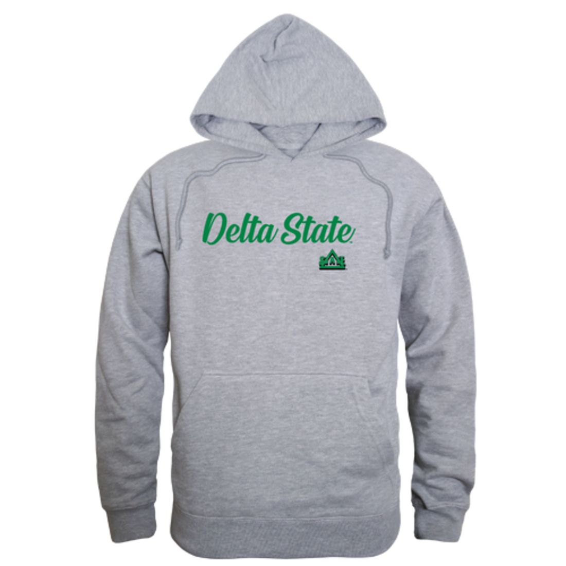 DSU Delta State University Statesmen Mens Script Hoodie Sweatshirt Black-Campus-Wardrobe