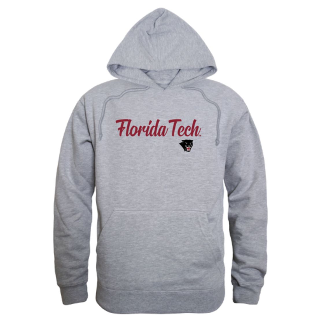 FIorida Institute of Technology Panthers Mens Script Hoodie Sweatshirt Black-Campus-Wardrobe