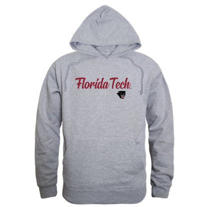 FIorida Institute of Technology Panthers Mens Script Hoodie Sweatshirt Black-Campus-Wardrobe