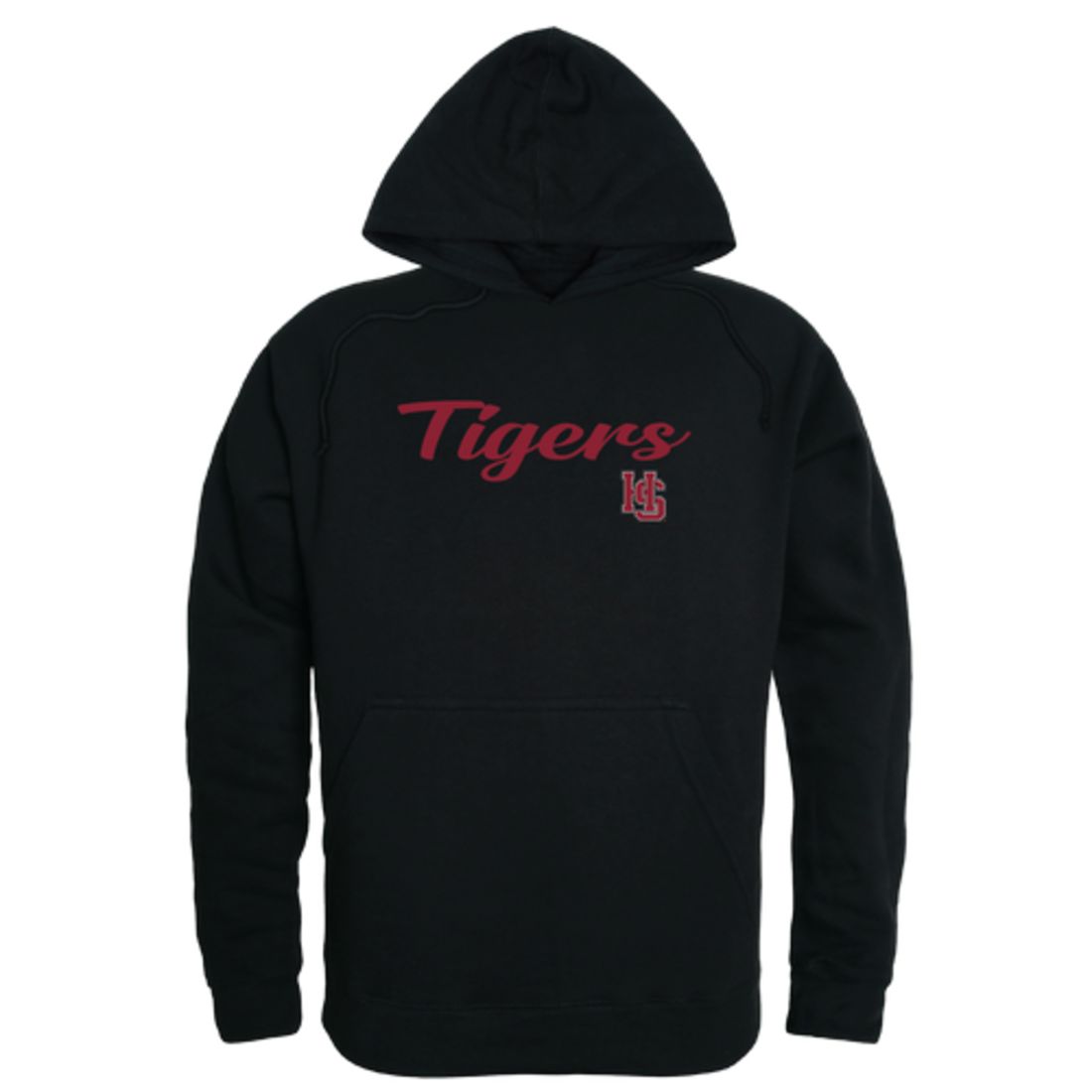 HSC Hampden-Sydney College Tigers College Hoodie Sweatshirt Maroon