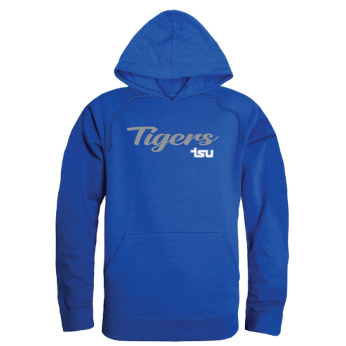 TSU Tennessee State University Tigers Mens Script Hoodie Sweatshirt Black-Campus-Wardrobe