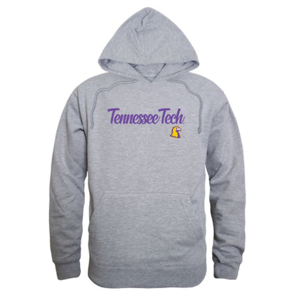 TTU Tennessee Tech University Golden Eagles Mens Script Hoodie Sweatshirt Black-Campus-Wardrobe