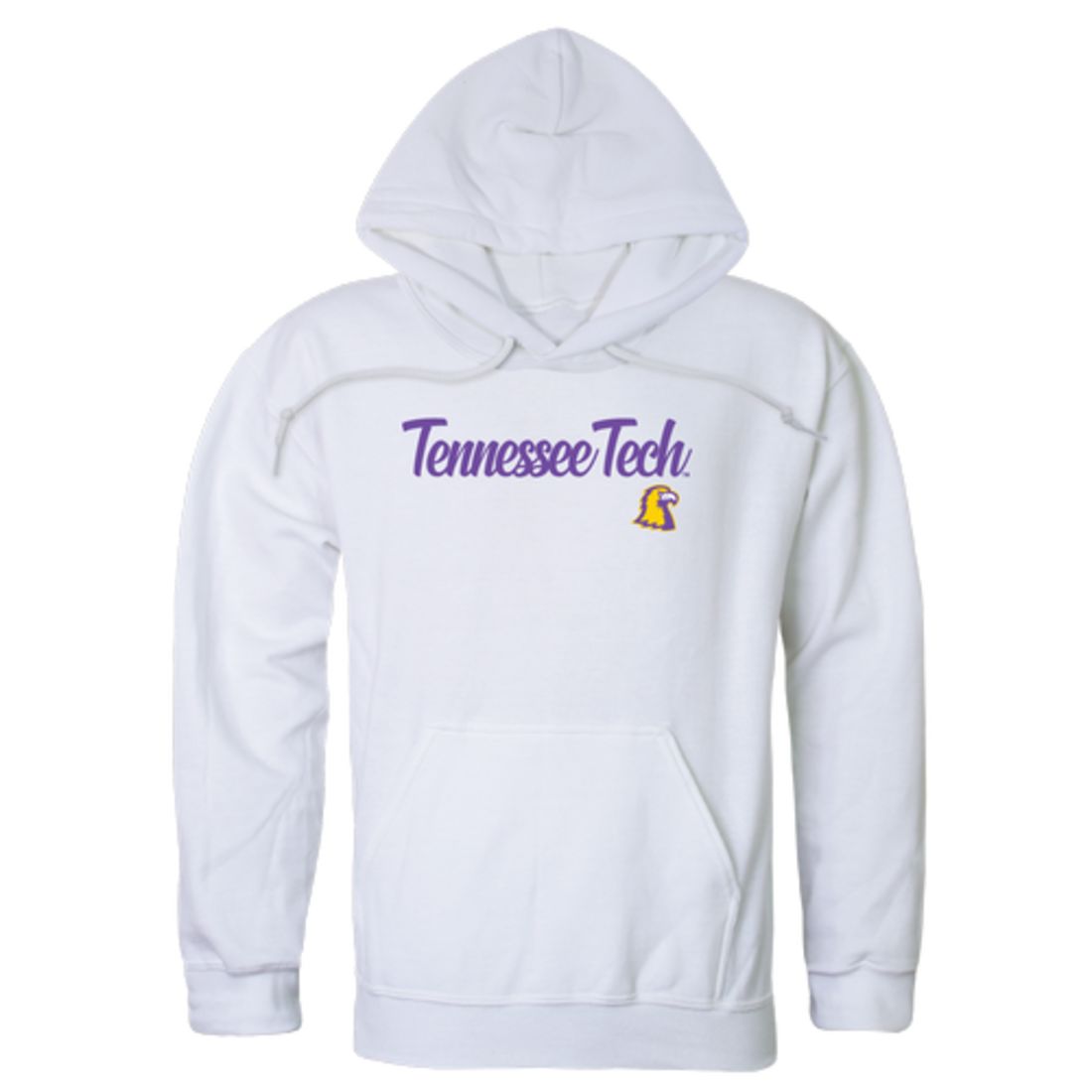 TTU Tennessee Tech University Golden Eagles Mens Script Hoodie Sweatshirt Black-Campus-Wardrobe