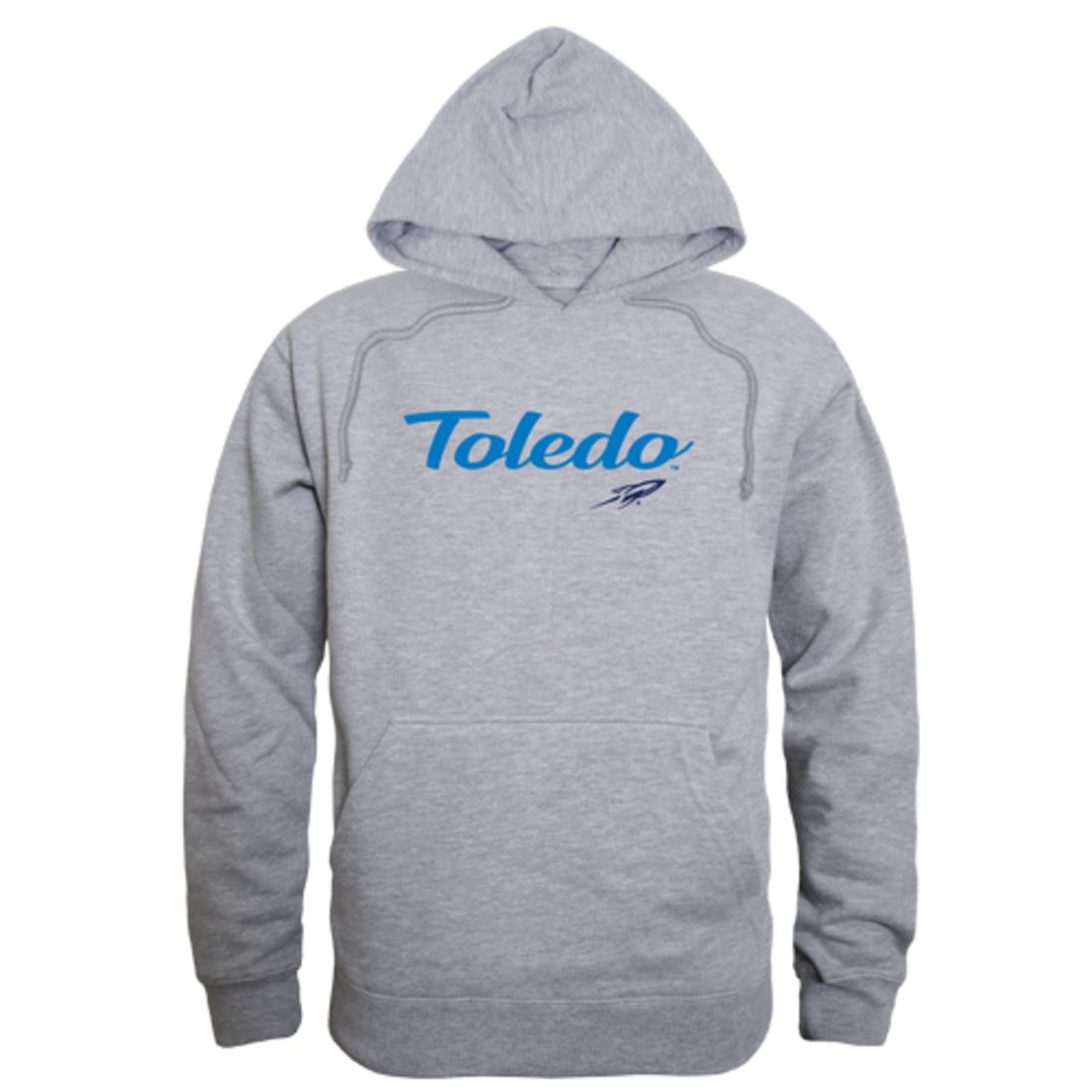 University of Toledo Rockets Mens Script Hoodie Sweatshirt Black-Campus-Wardrobe