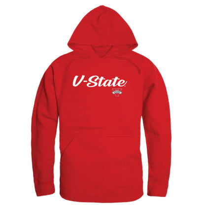 Valdosta V-State University Blazers Mens Script Hoodie Sweatshirt Black-Campus-Wardrobe
