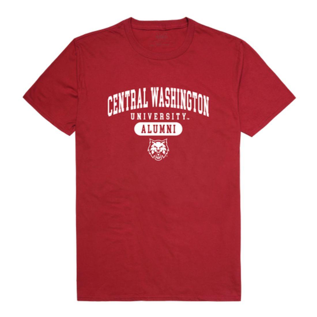 CWU Central Washington University Wildcats Alumni Tee T-Shirt-Campus-Wardrobe