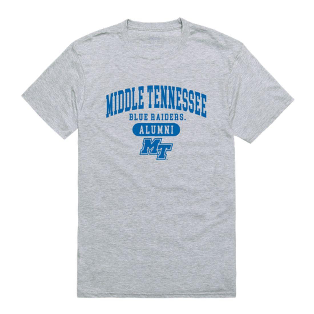 MTSU Middle Tennessee State University Blue Raiders Alumni Tee T-Shirt-Campus-Wardrobe