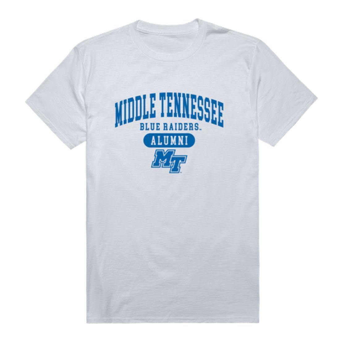 MTSU Middle Tennessee State University Blue Raiders Alumni Tee T-Shirt-Campus-Wardrobe