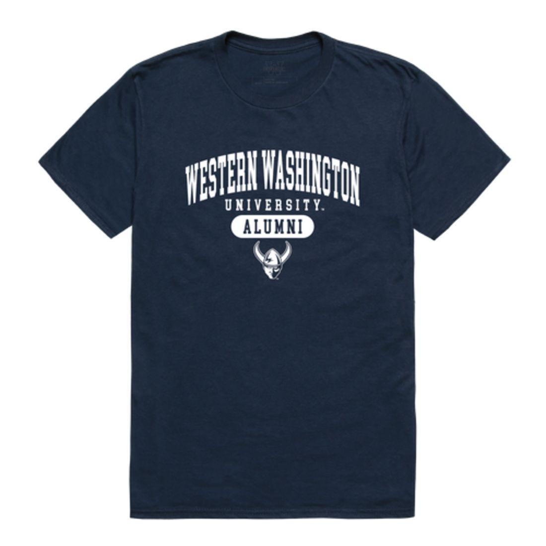WWU Western Washington University Vikings Alumni Tee T-Shirt-Campus-Wardrobe