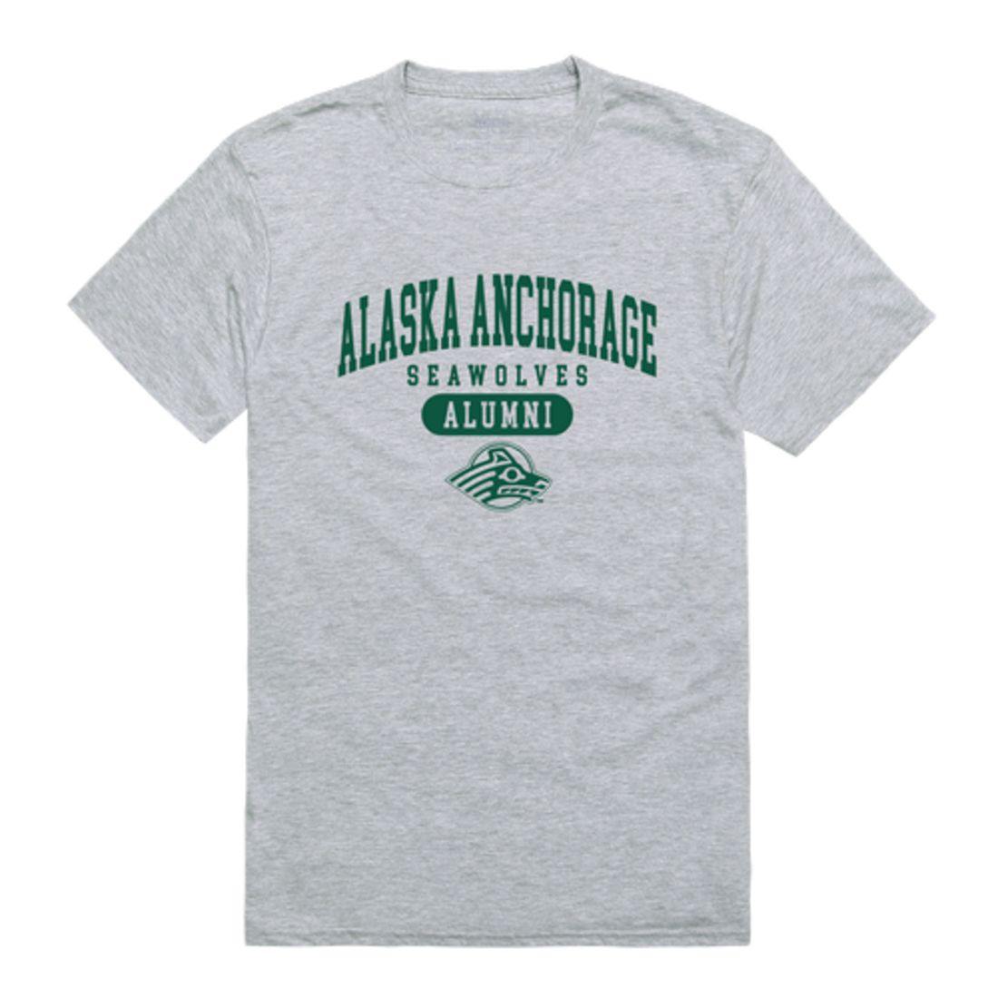 UAA University of Alaska Anchorage Sea Wolves Alumni Tee T-Shirt-Campus-Wardrobe