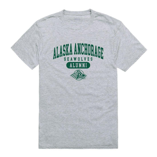 Mouseover Image, UAA University of Alaska Anchorage Sea Wolves Alumni Tee T-Shirt-Campus-Wardrobe