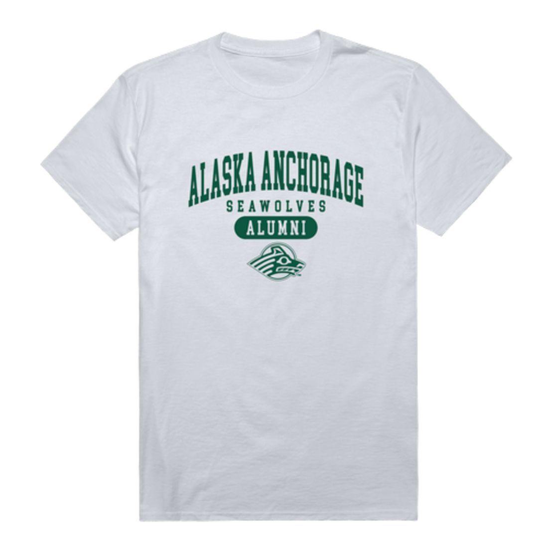 UAA University of Alaska Anchorage Sea Wolves Alumni Tee T-Shirt-Campus-Wardrobe