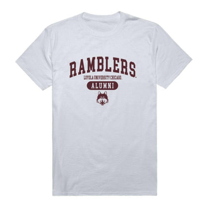 LUC Loyola University Chicago Ramblers Alumni Tee T-Shirt-Campus-Wardrobe