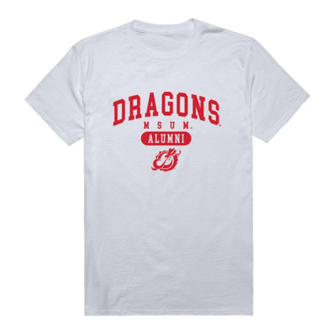 MSUM Minnesota State University Moorhead Dragons Alumni Tee T-Shirt-Campus-Wardrobe