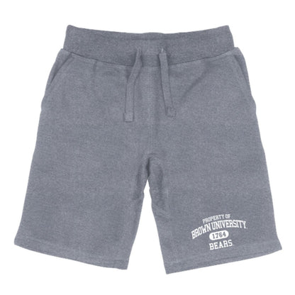 Brown University Bears Property Fleece Drawstring Shorts-Campus-Wardrobe