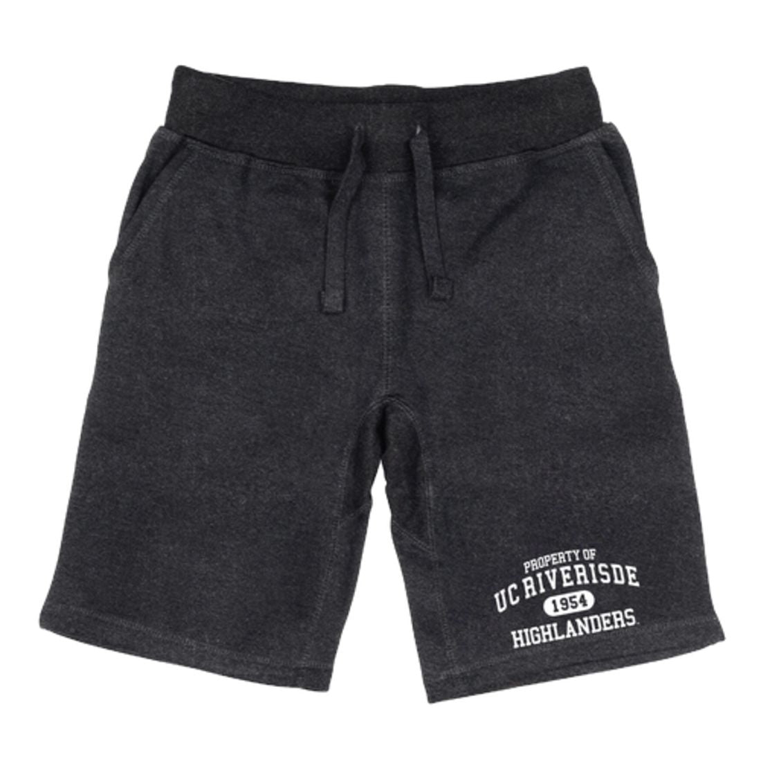 University of California UC Riverside The Highlanders Property Fleece Drawstring Shorts-Campus-Wardrobe