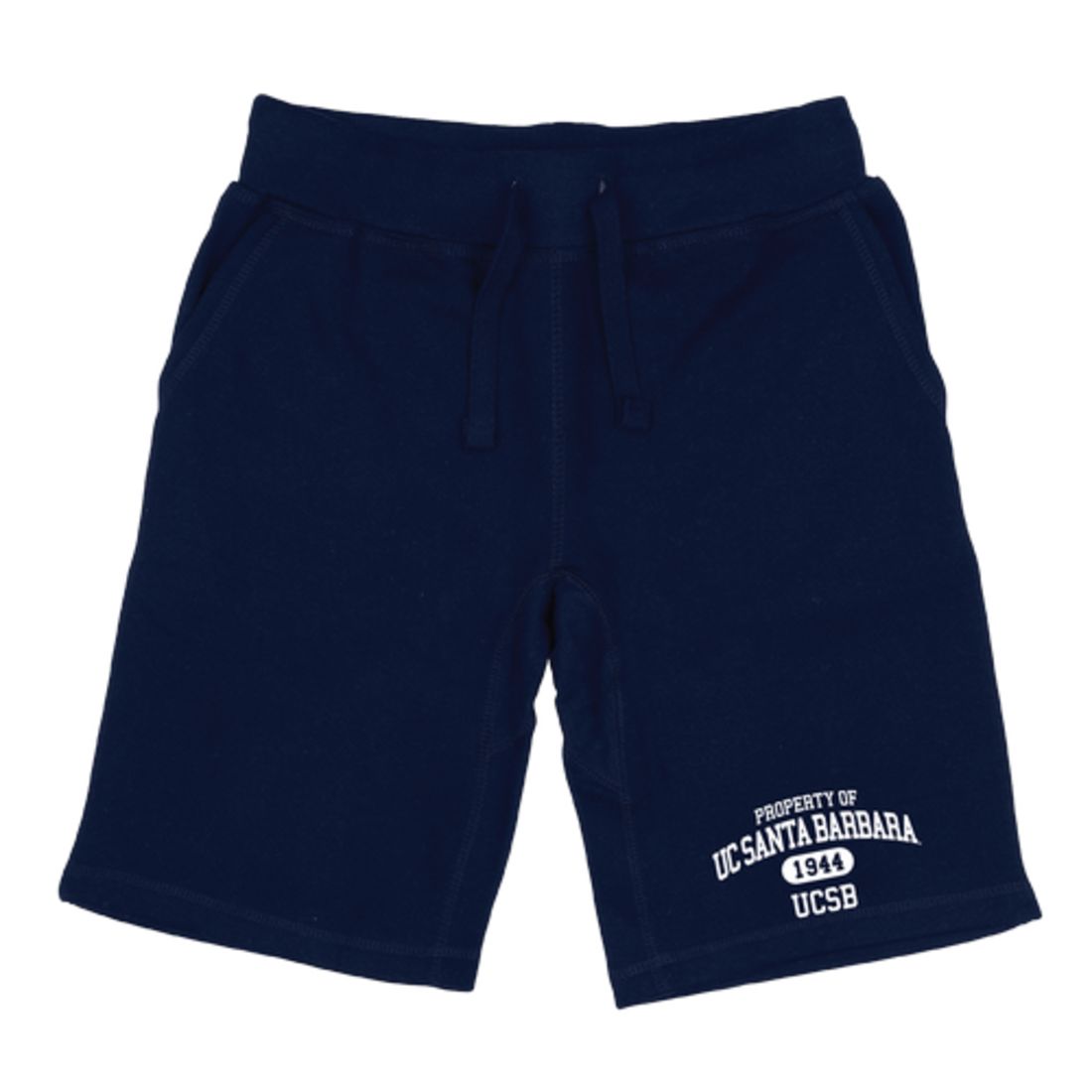 UCSB University of California Santa Barbara Gauchos Property Fleece Drawstring Shorts-Campus-Wardrobe