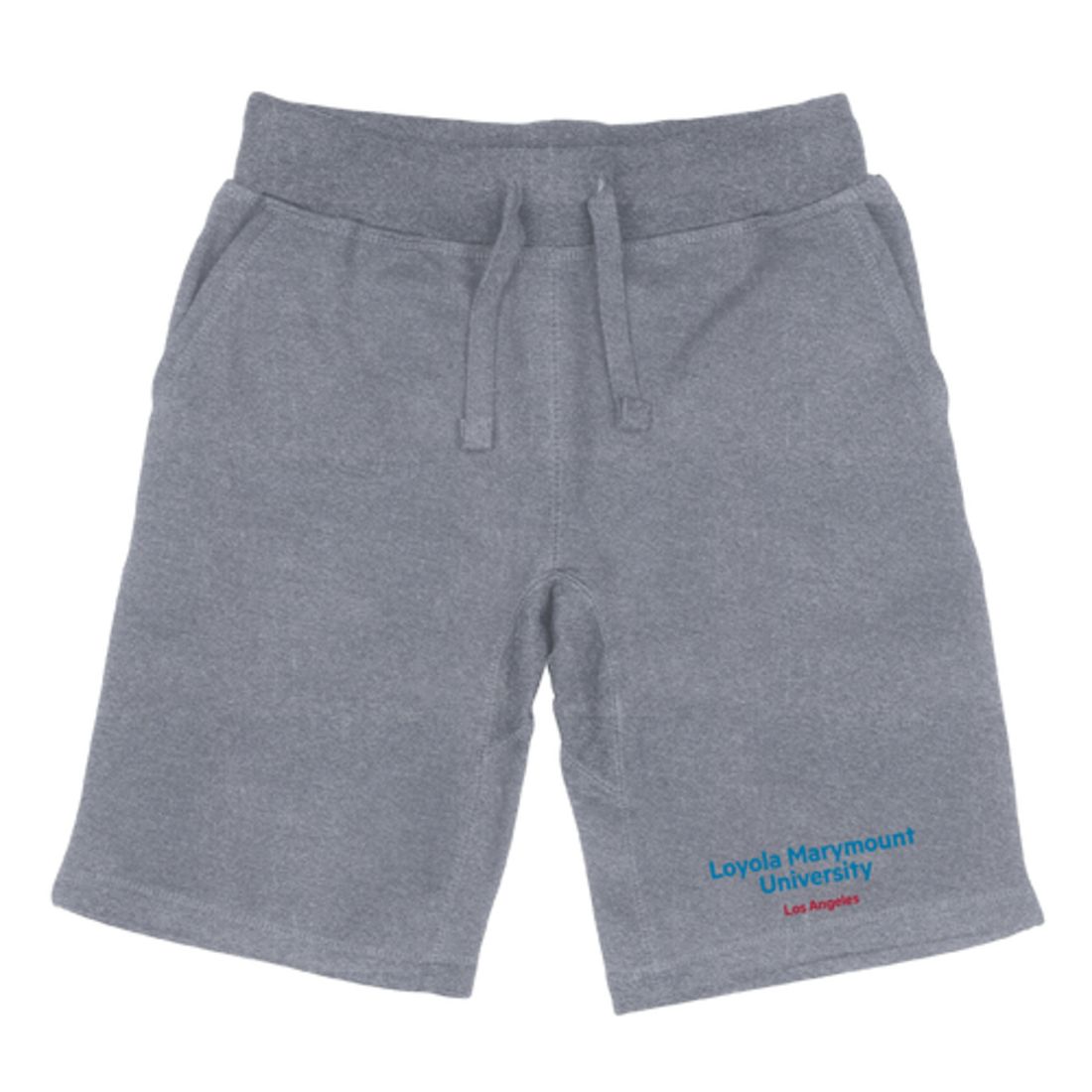 LMU Loyola Marymount University Lions Property Fleece Drawstring Shorts-Campus-Wardrobe