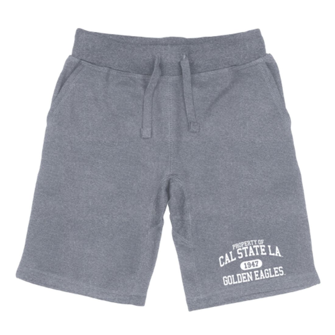 California State University Los Angeles Golden Eagles Property Fleece Drawstring Shorts-Campus-Wardrobe