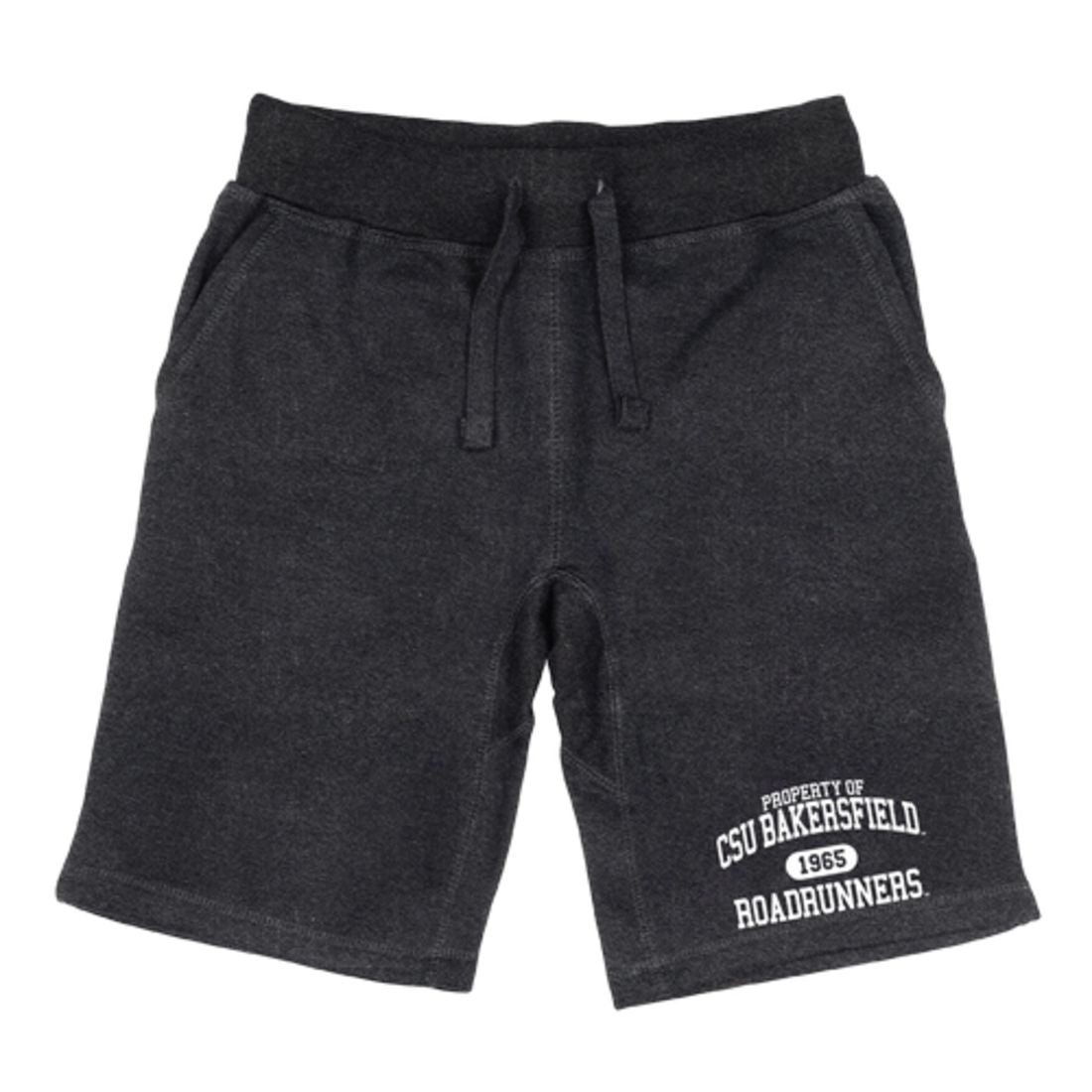 CSUB California State University Bakersfield Roadrunners Property Fleece Drawstring Shorts-Campus-Wardrobe