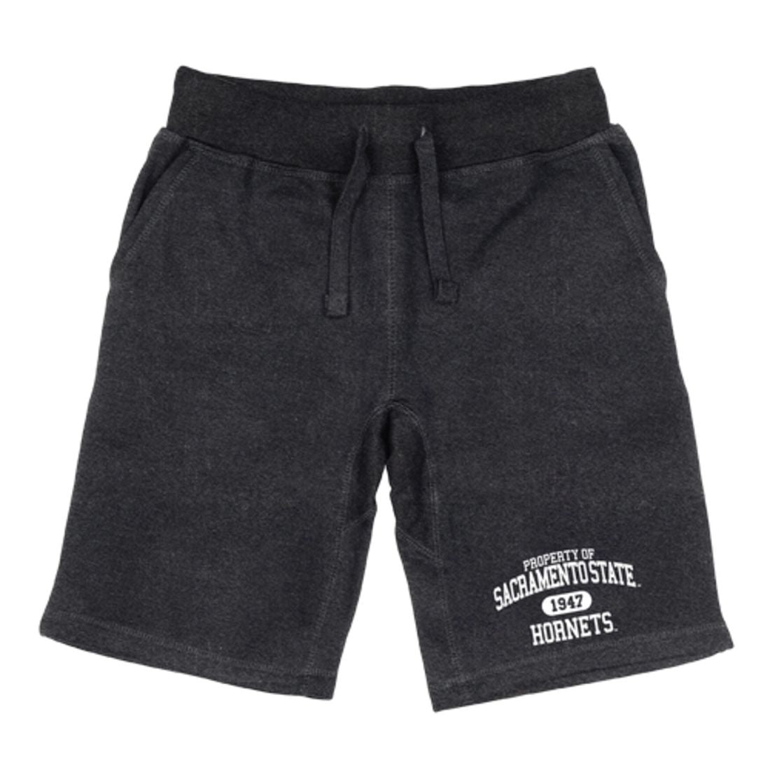 Sacramento State Hornets Property Fleece Drawstring Shorts-Campus-Wardrobe