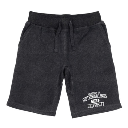 SIU Southern Illinois University Salukis Property Fleece Drawstring Shorts-Campus-Wardrobe