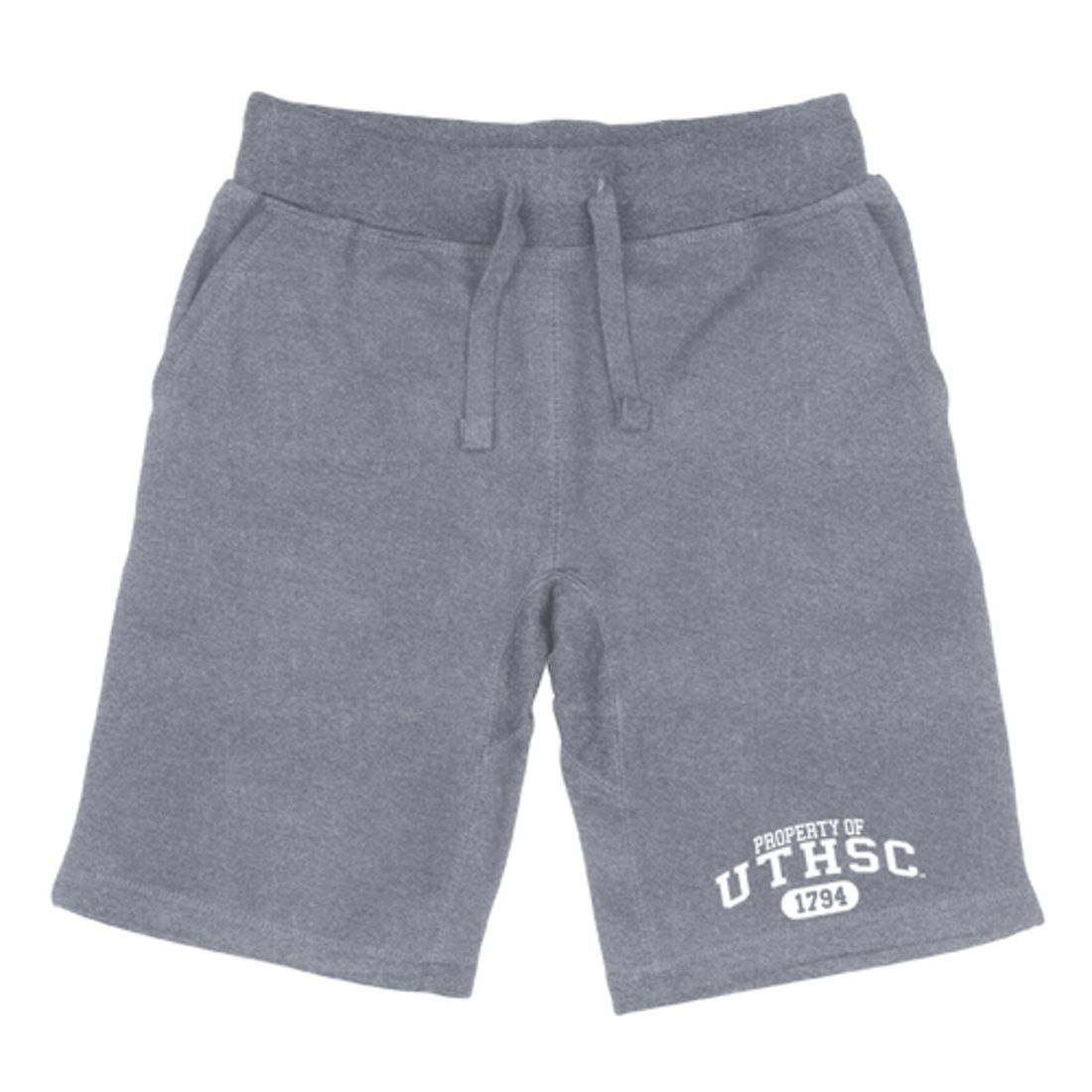 UTHSC University of Tennessee Health Science Center Property Fleece Drawstring Shorts-Campus-Wardrobe