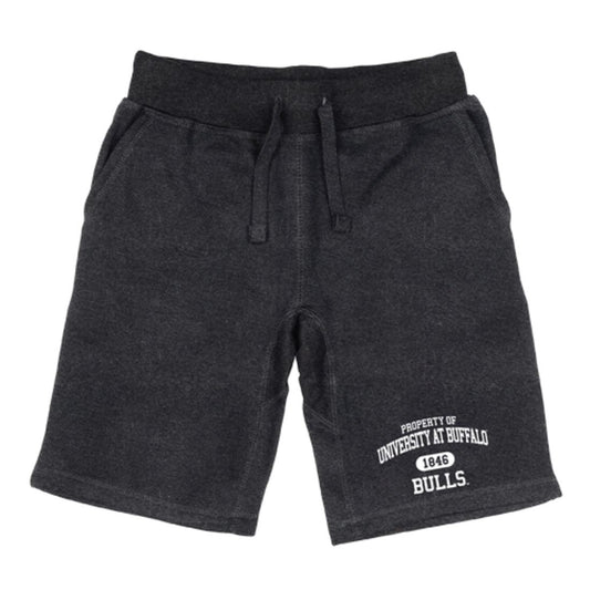 SUNY University at Buffalo Bulls Property Fleece Drawstring Shorts-Campus-Wardrobe