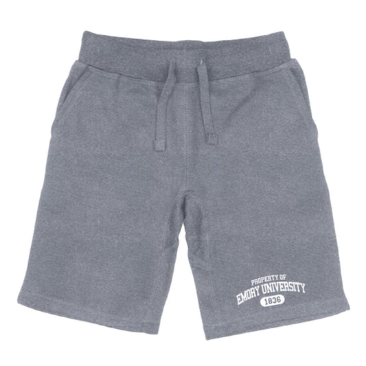 Emory University Eagles Property Fleece Drawstring Shorts-Campus-Wardrobe