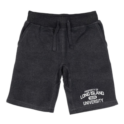LIU Long Island University Post Pioneers Property Fleece Drawstring Shorts-Campus-Wardrobe