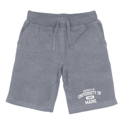 UMaine University of Maine Black Bears Property Fleece Drawstring Shorts-Campus-Wardrobe