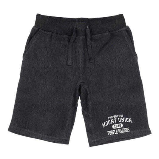 University of Mount Union Raiders Property Fleece Drawstring Shorts-Campus-Wardrobe