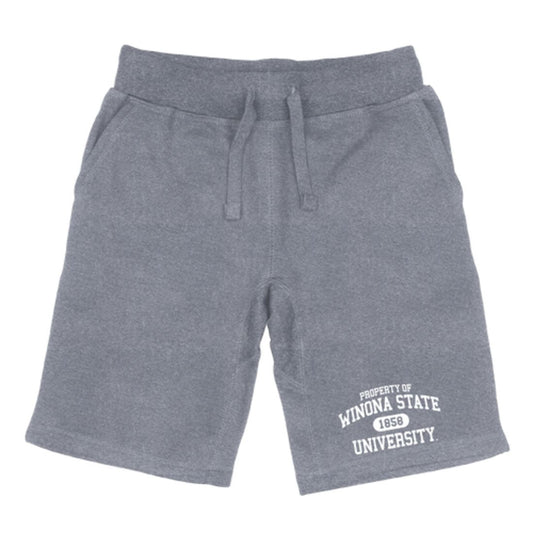 Mouseover Image, Winona State University Warriors Property Fleece Drawstring Shorts-Campus-Wardrobe