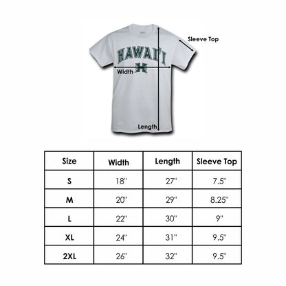 T-Shirts Size Chart