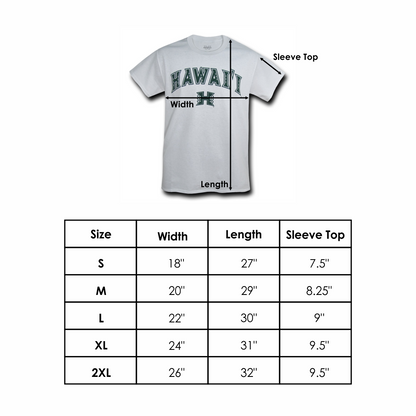 Womens T-Shirts & Tops Size Chart