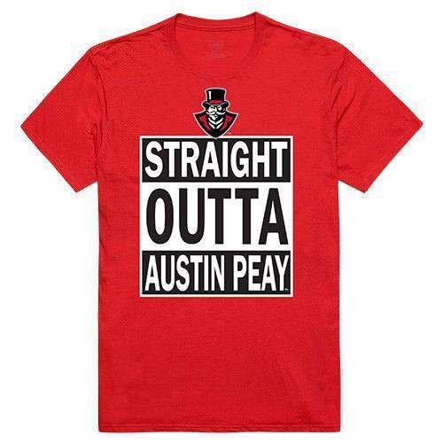 Austin Peay State University Governors NCAA Straight Outta T-Shirt-Campus-Wardrobe