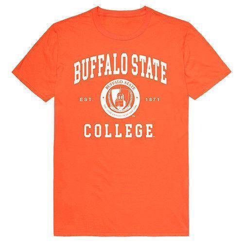 Buffalo State College Bengals NCAA Seal Tee T-Shirt-Campus-Wardrobe