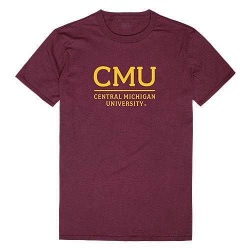 Cmu Central Michigan University Chippewas NCAA Institutional Tee T-Shirt-Campus-Wardrobe
