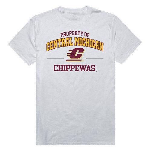 Cmu Central Michigan University Chippewas NCAA Property Tee T-Shirt-Campus-Wardrobe