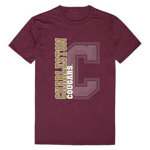 College Of Charleston Cougars NCAA Ghost Tee T-Shirt-Campus-Wardrobe