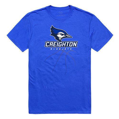 Creighton University Bluejays NCAA Basketball Tee T-Shirt-Campus-Wardrobe