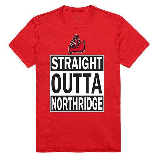 Csun California State University Northridge Matadors NCAA Straight Outta T-Shirt-Campus-Wardrobe