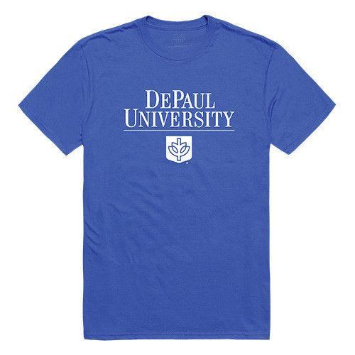 Depaul University Blue Demons NCAA Institutional Tee T-Shirt-Campus-Wardrobe