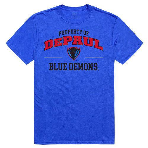 Depaul University Blue Demons NCAA Property Tee T-Shirt-Campus-Wardrobe