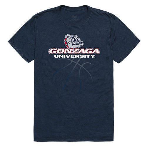 Gonzaga University Bulldogs NCAA Basketball Tee T-Shirt-Campus-Wardrobe